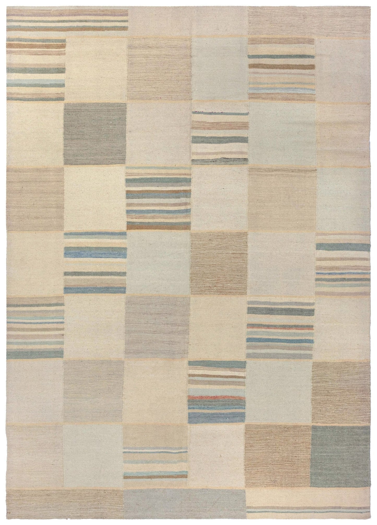 Scandinavian Handwoven Contemporary Rug