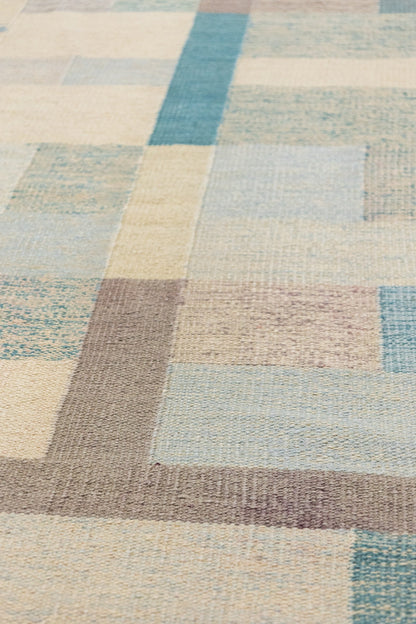 Scandinavian Handwoven Contemporary Rug, J88738