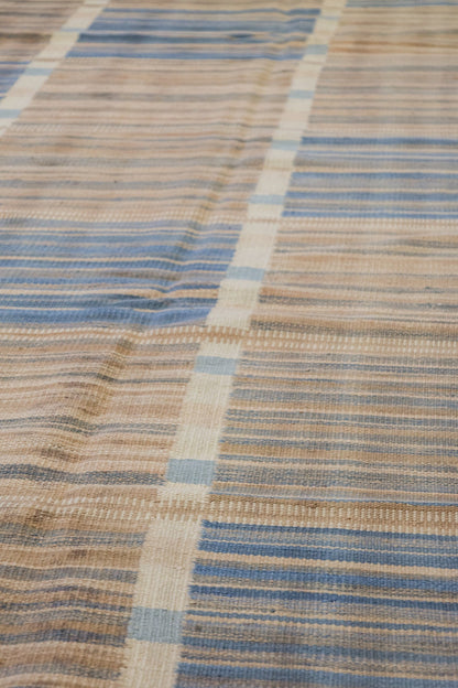 Scandinavian Handwoven Contemporary Rug, J88739