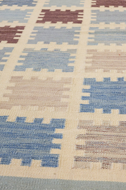Scandinavian Handwoven Contemporary Rug, J88740