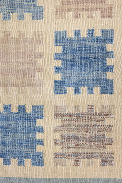 Scandinavian Handwoven Contemporary Rug, J88740