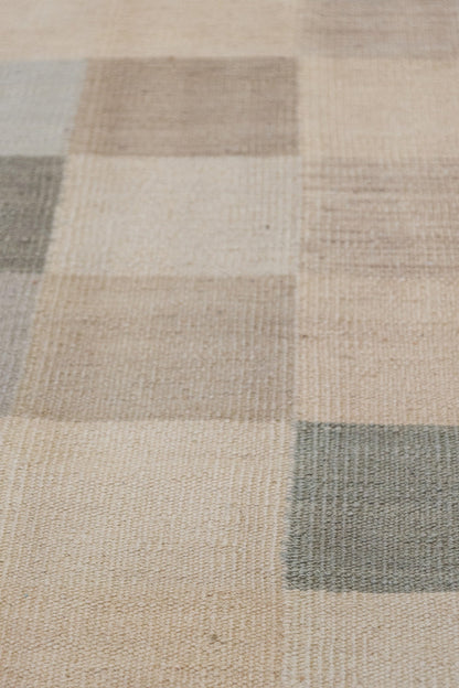 Scandinavian Handwoven Contemporary Rug, J88746
