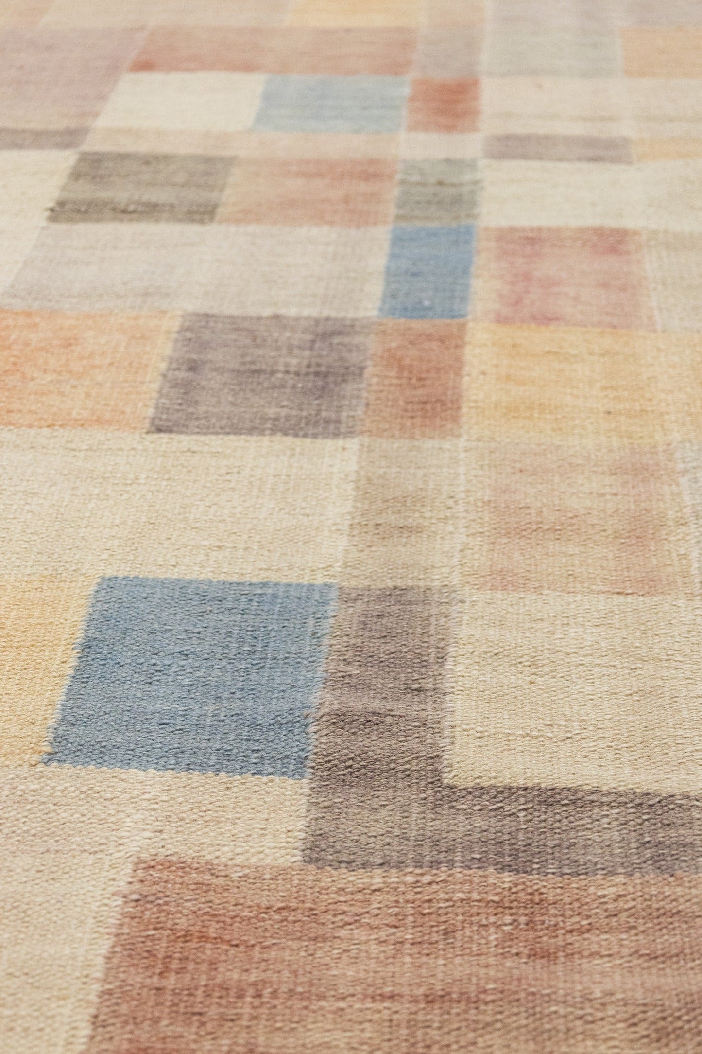 Scandinavian Handwoven Contemporary Rug, J88747