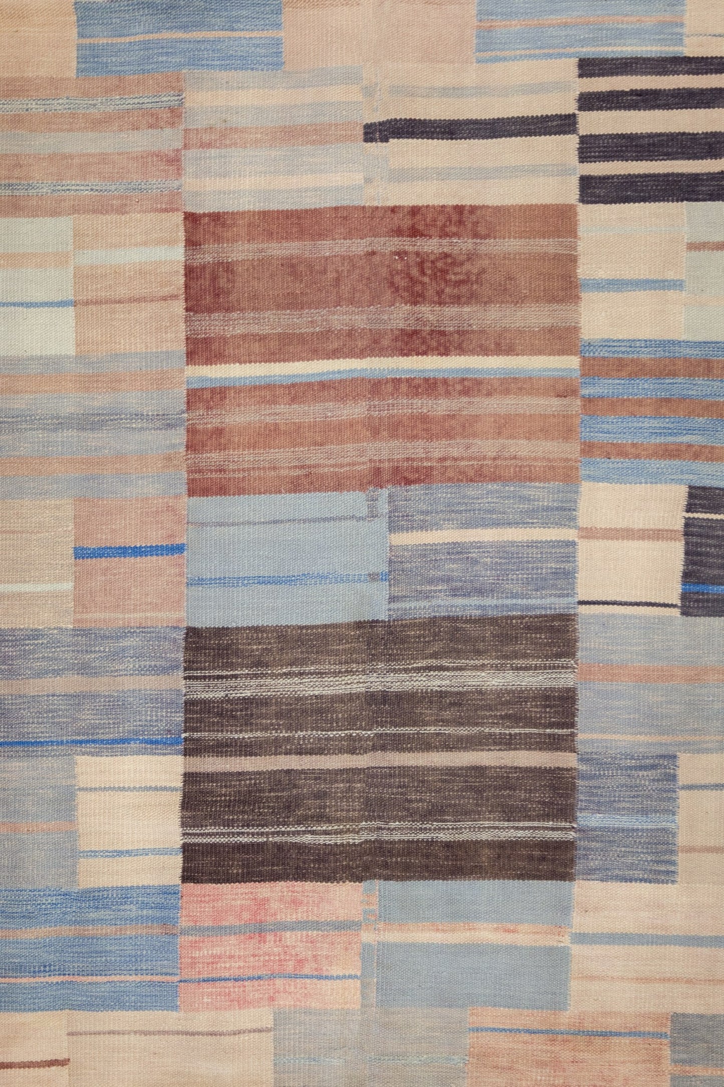 Scandinavian Handwoven Contemporary Rug, J88749