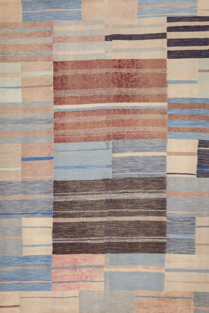 Scandinavian Handwoven Contemporary Rug, J88749