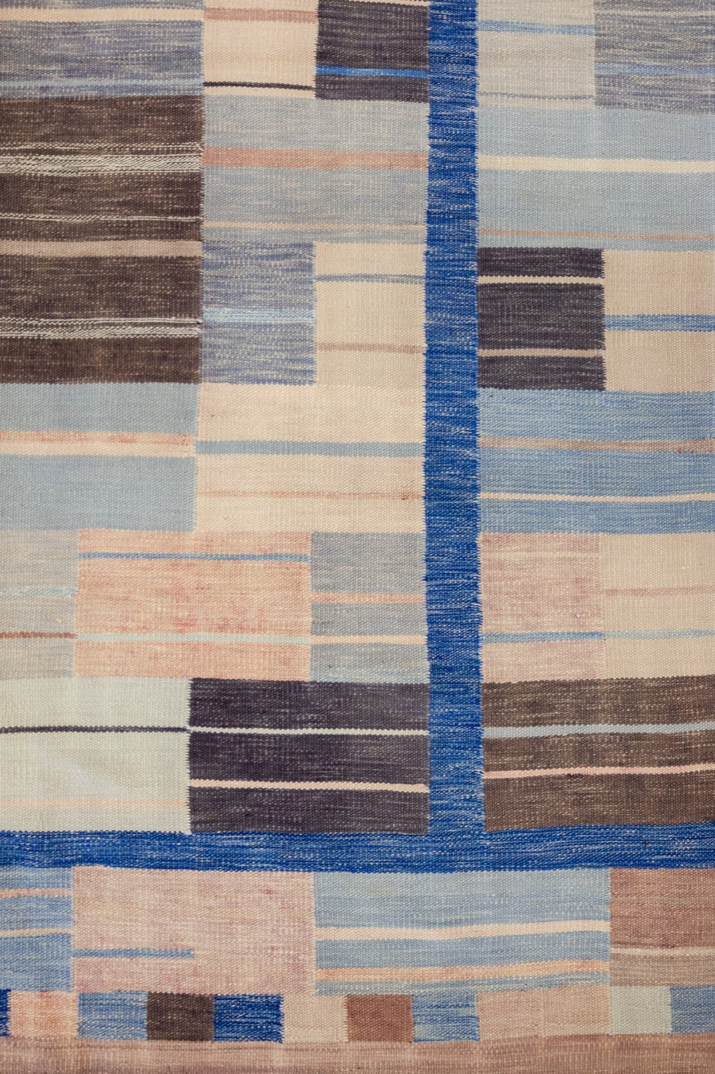 Scandinavian Handwoven Contemporary Rug, J88749