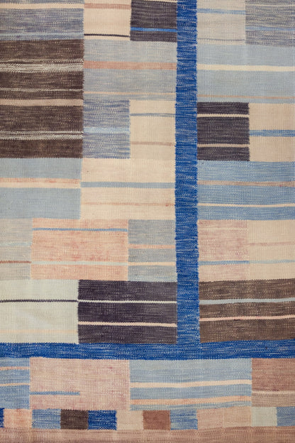 Scandinavian Handwoven Contemporary Rug, J88749
