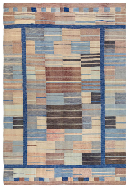 Scandinavian Handwoven Contemporary Rug