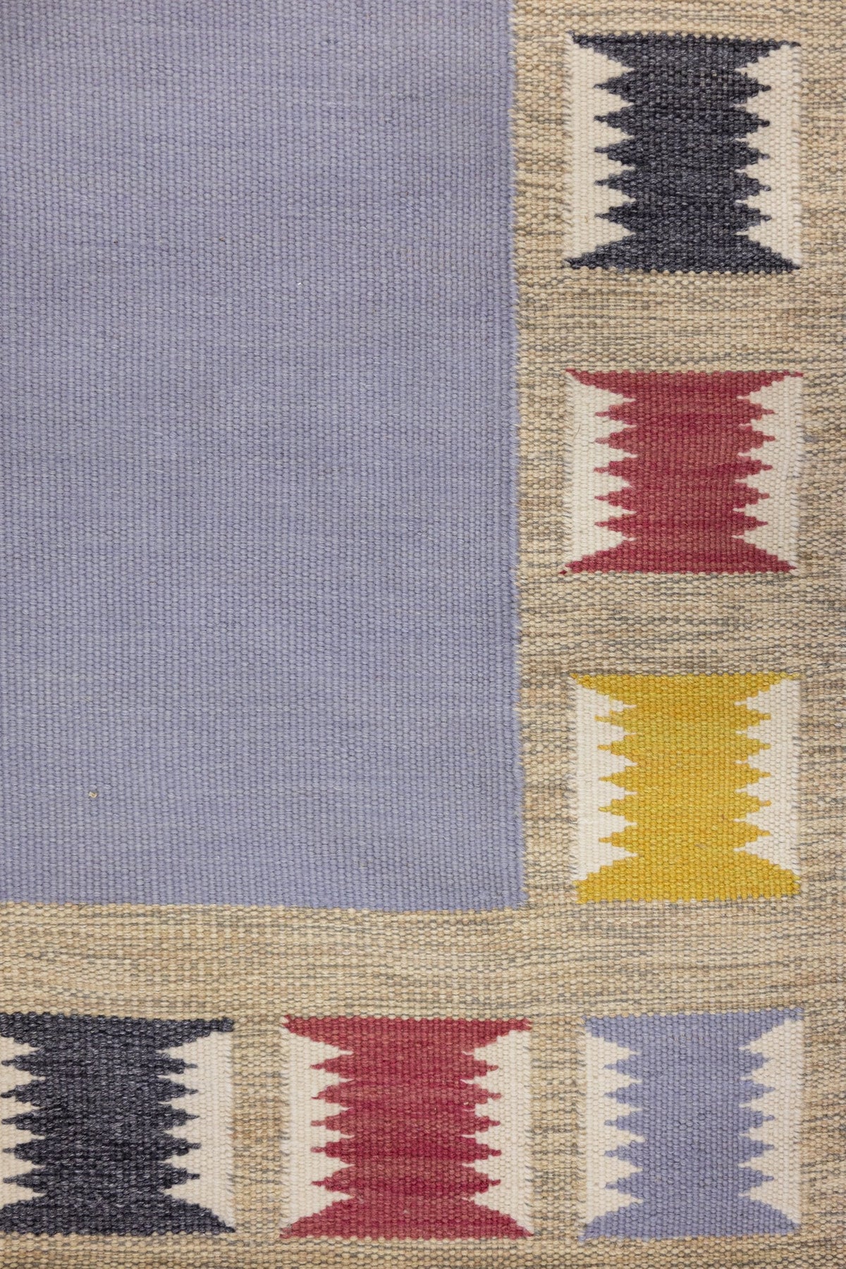 Scandinavian Handwoven Contemporary Rug, J89756
