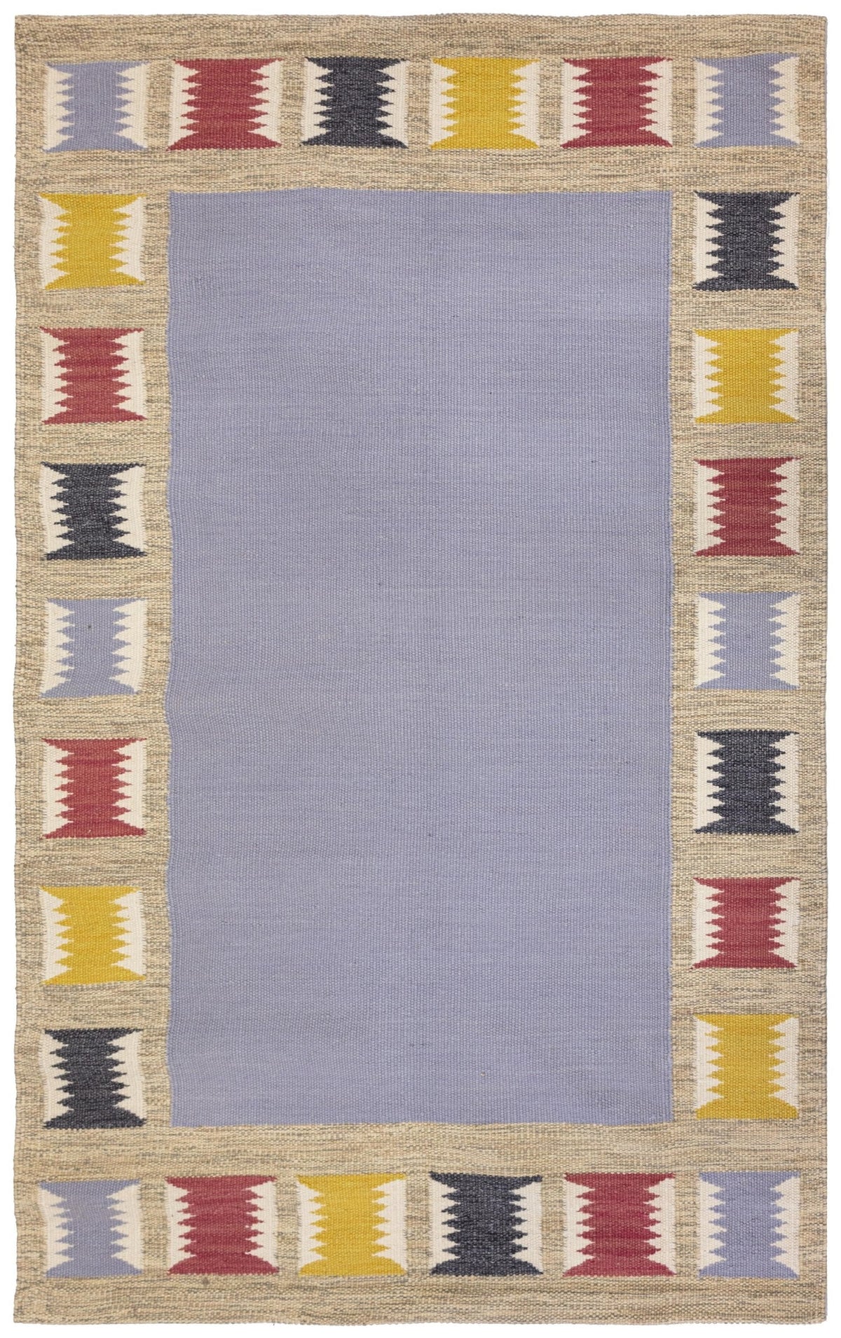 Scandinavian Handwoven Contemporary Rug