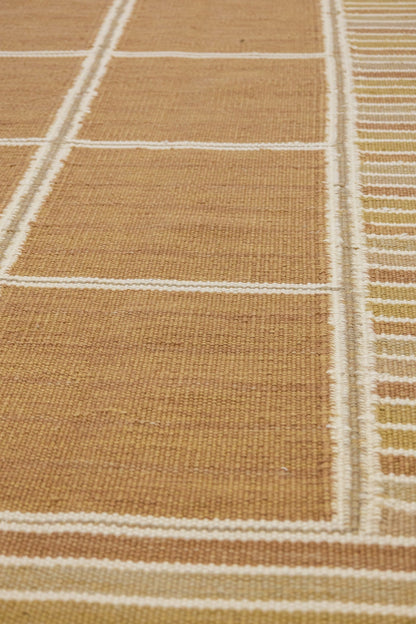 Scandinavian Handwoven Contemporary Rug, J89757