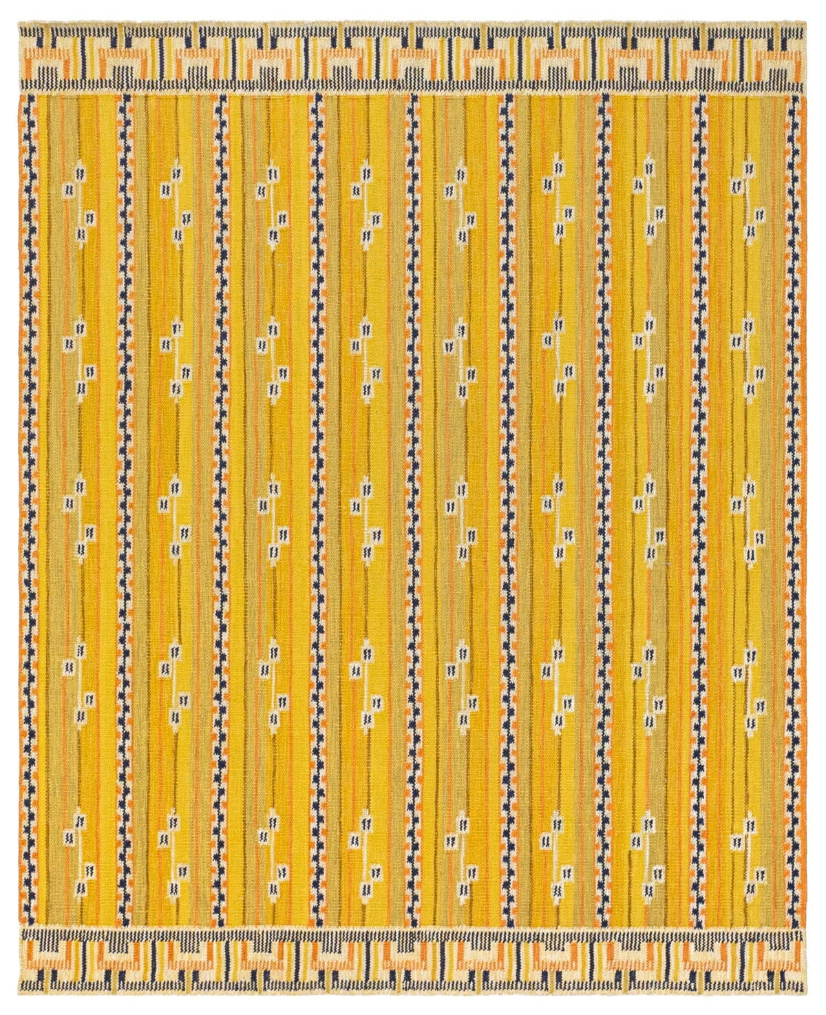 Scandinavian Handwoven Contemporary Rug