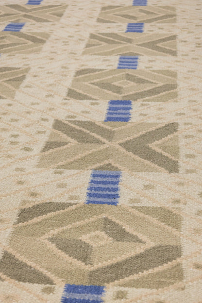 Scandinavian Handwoven Contemporary Rug, J89759