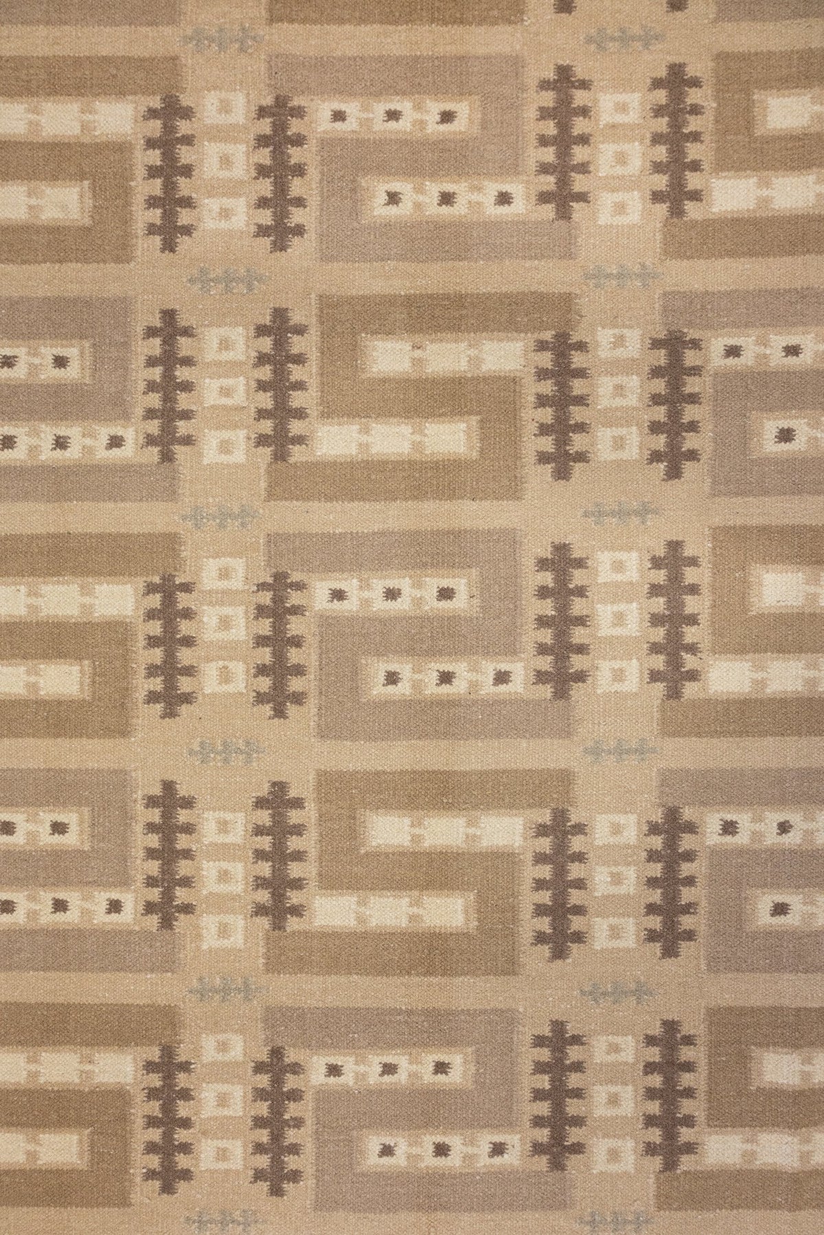 Scandinavian Handwoven Contemporary Rug, J89760