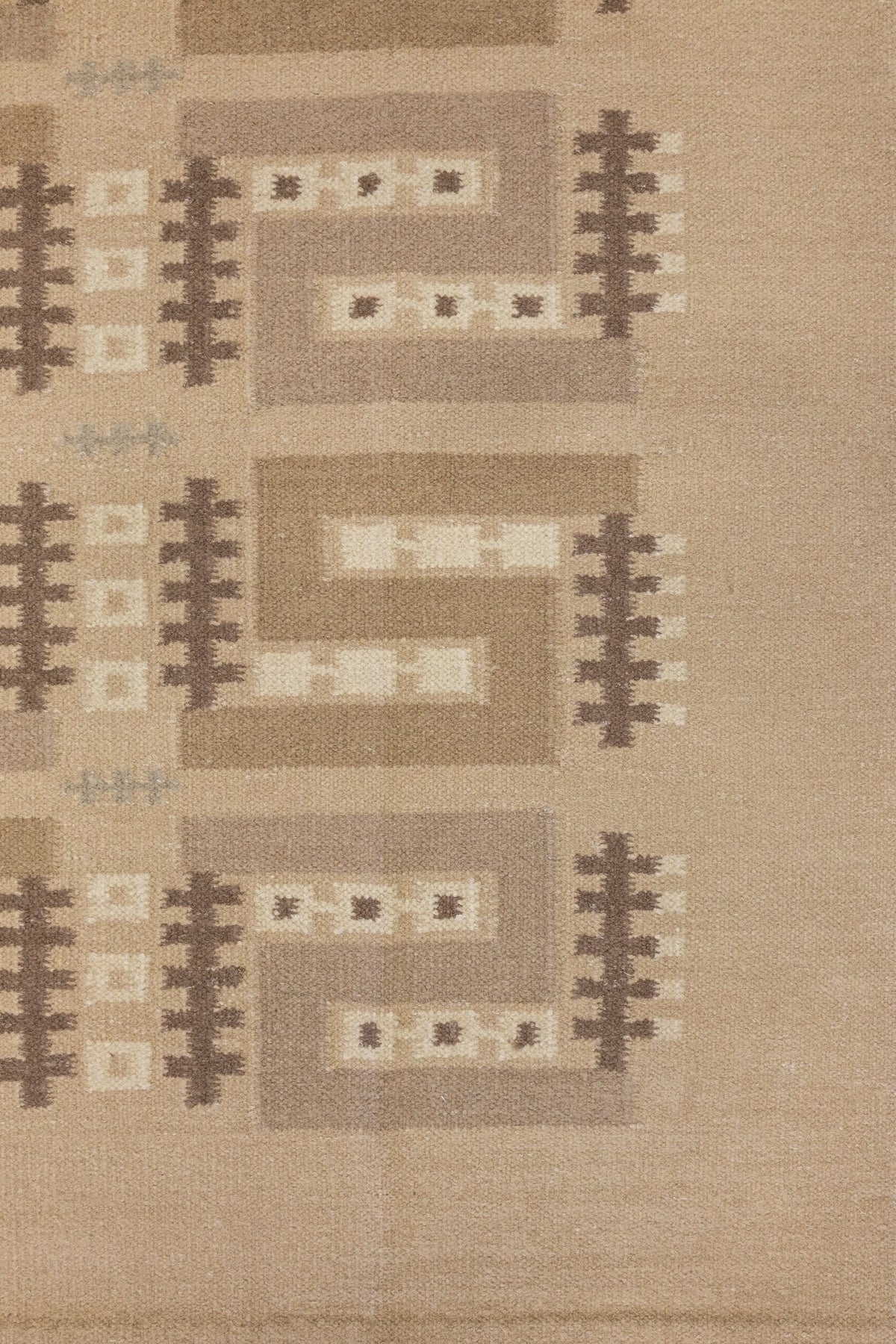 Scandinavian Handwoven Contemporary Rug, J89760