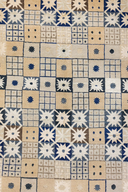 Scandinavian Handwoven Contemporary Rug, J89761
