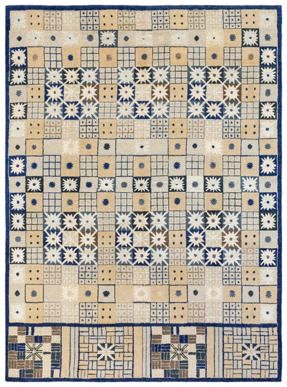 Scandinavian Handwoven Contemporary Rug