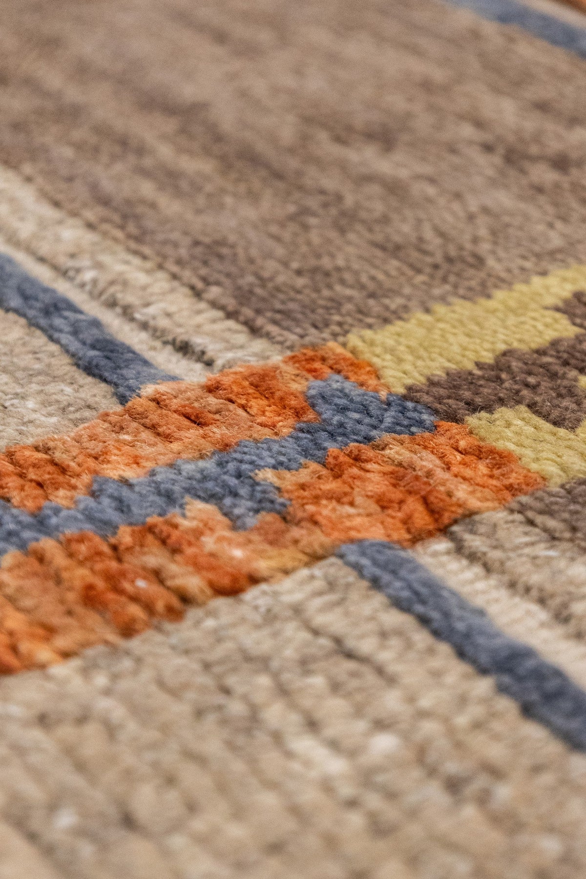Scandinavian Handwoven Contemporary Rug, J89763