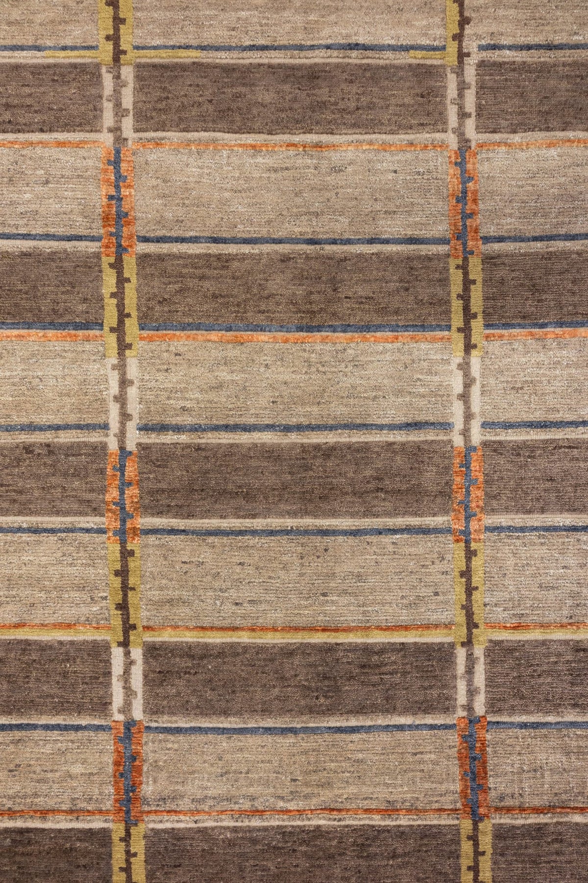 Scandinavian Handwoven Contemporary Rug, J89763