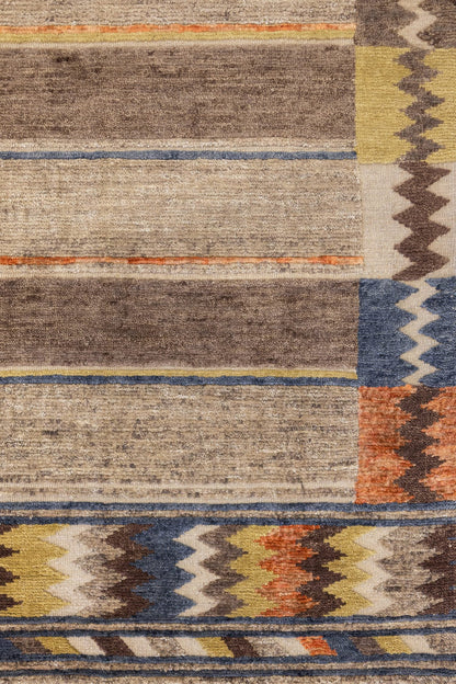 Scandinavian Handwoven Contemporary Rug, J89763