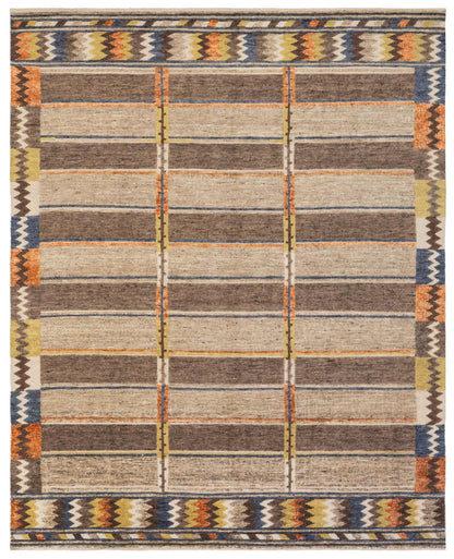 Scandinavian Handwoven Contemporary Rug