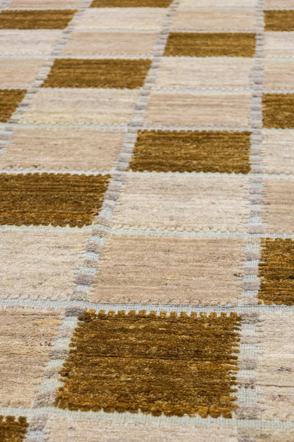 Scandinavian Handwoven Contemporary Rug, J89769