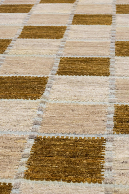 Scandinavian Handwoven Contemporary Rug, J89769
