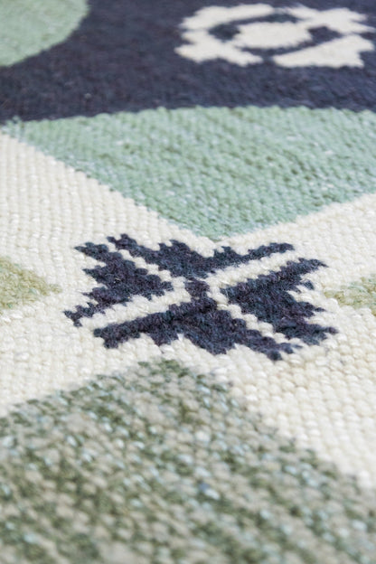 Scandinavian Handwoven Contemporary Rug, J89777