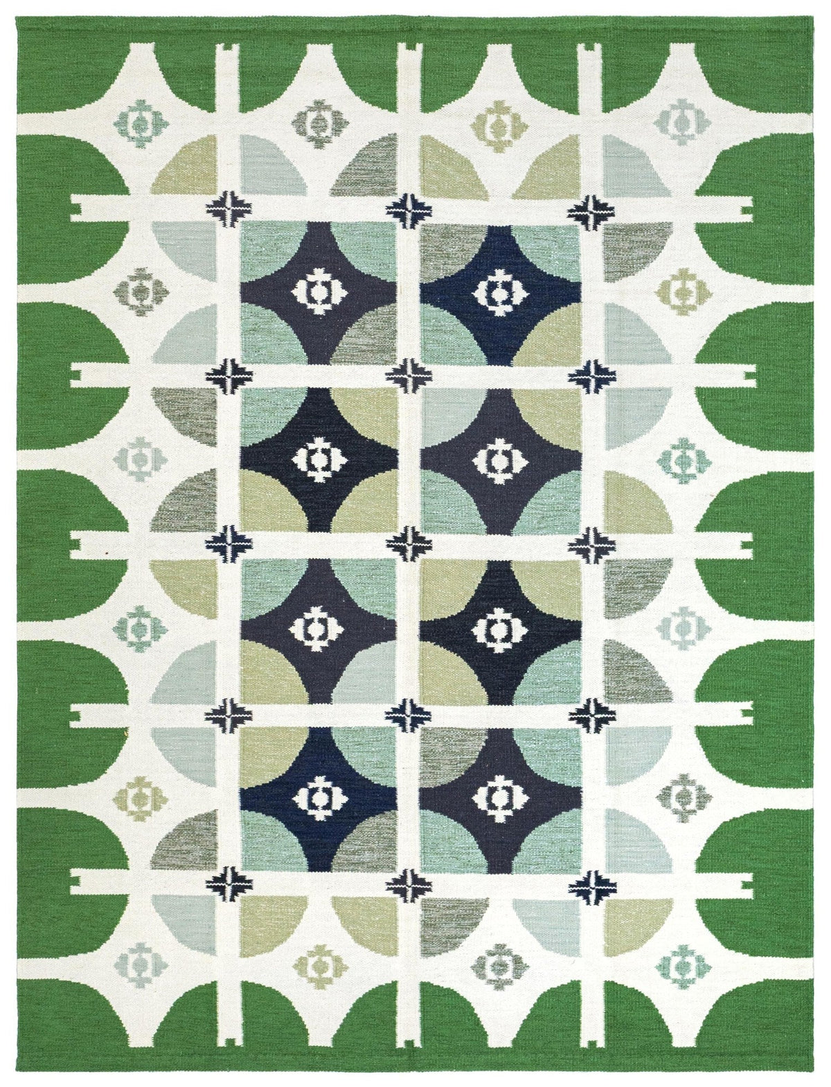Scandinavian Handwoven Contemporary Rug