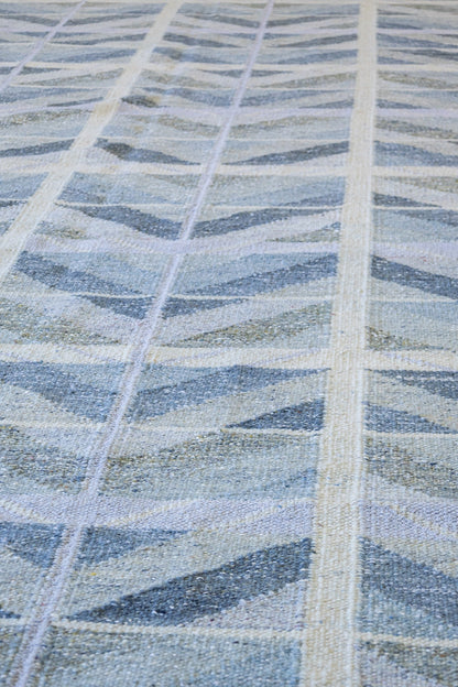 Scandinavian Handwoven Contemporary Rug, J89779