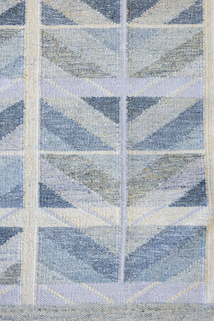 Scandinavian Handwoven Contemporary Rug, J89779