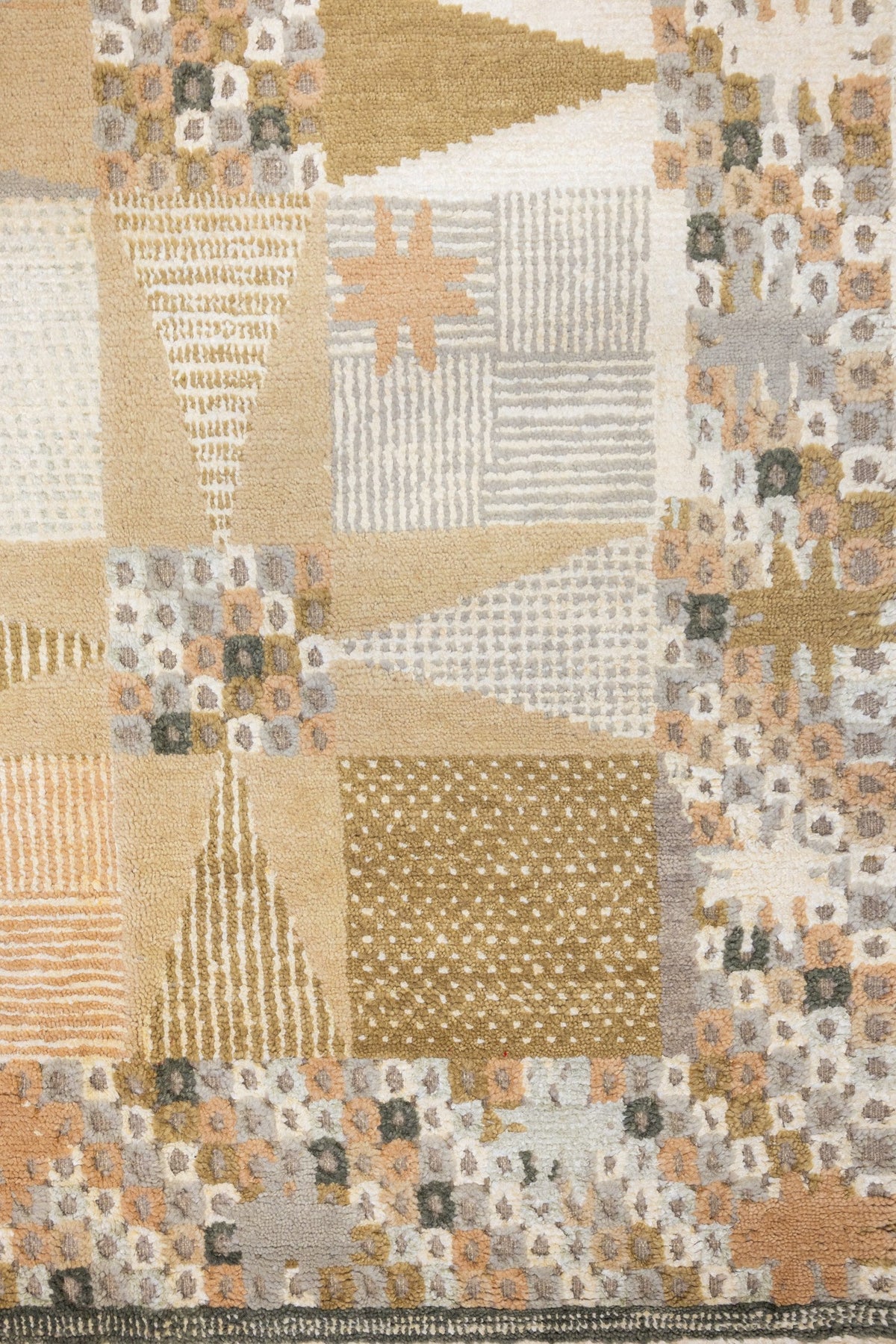 Scandinavian Handwoven Contemporary Rug, M88670