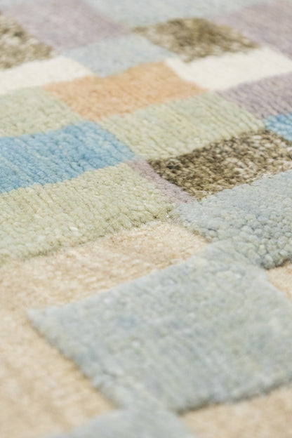 Scandinavian Handwoven Contemporary Rug, M88671
