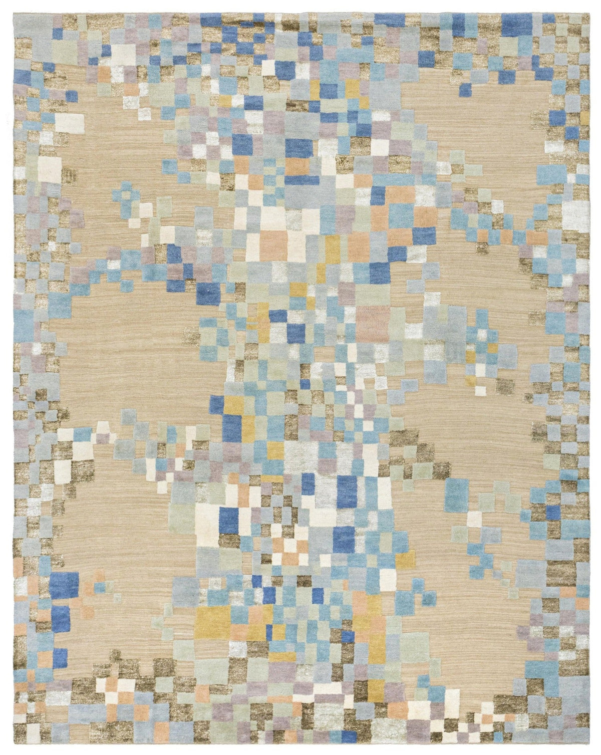 Scandinavian Handwoven Contemporary Rug