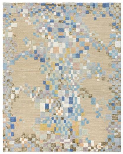 Scandinavian Handwoven Contemporary Rug