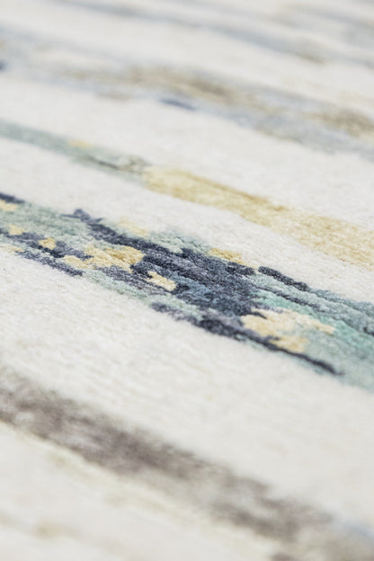Silk Skyline Handwoven Contemporary Rug, J88515