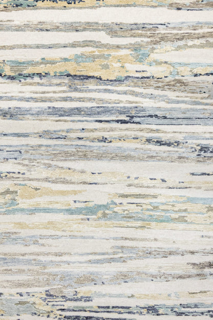 Silk Skyline Handwoven Contemporary Rug, J88515