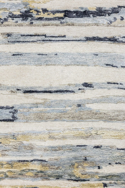 Silk Skyline Handwoven Contemporary Rug, J88515
