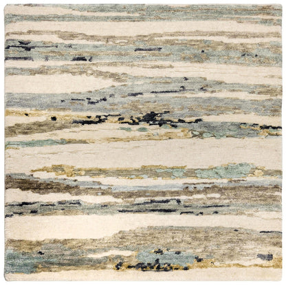 Silk Skyline Handwoven Contemporary Rug