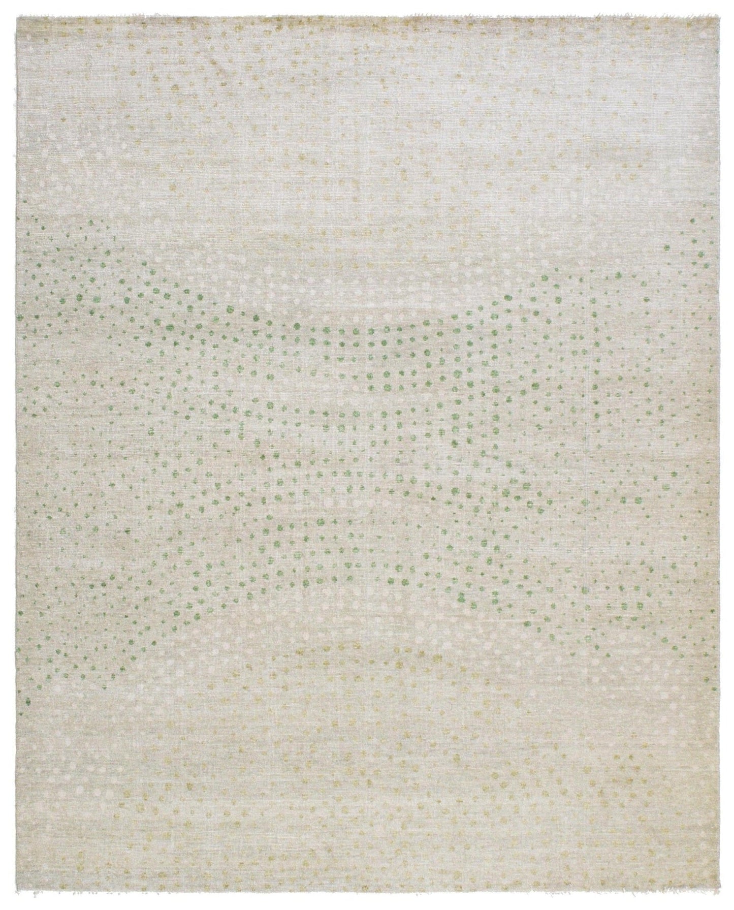 Sine Wave Handwoven Contemporary Rug