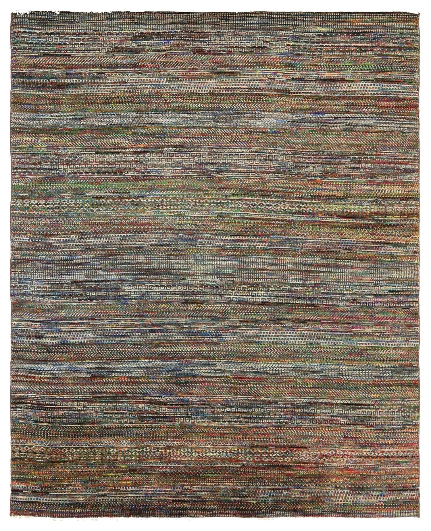 Soft Melody Illusion Handwoven Contemporary Rug
