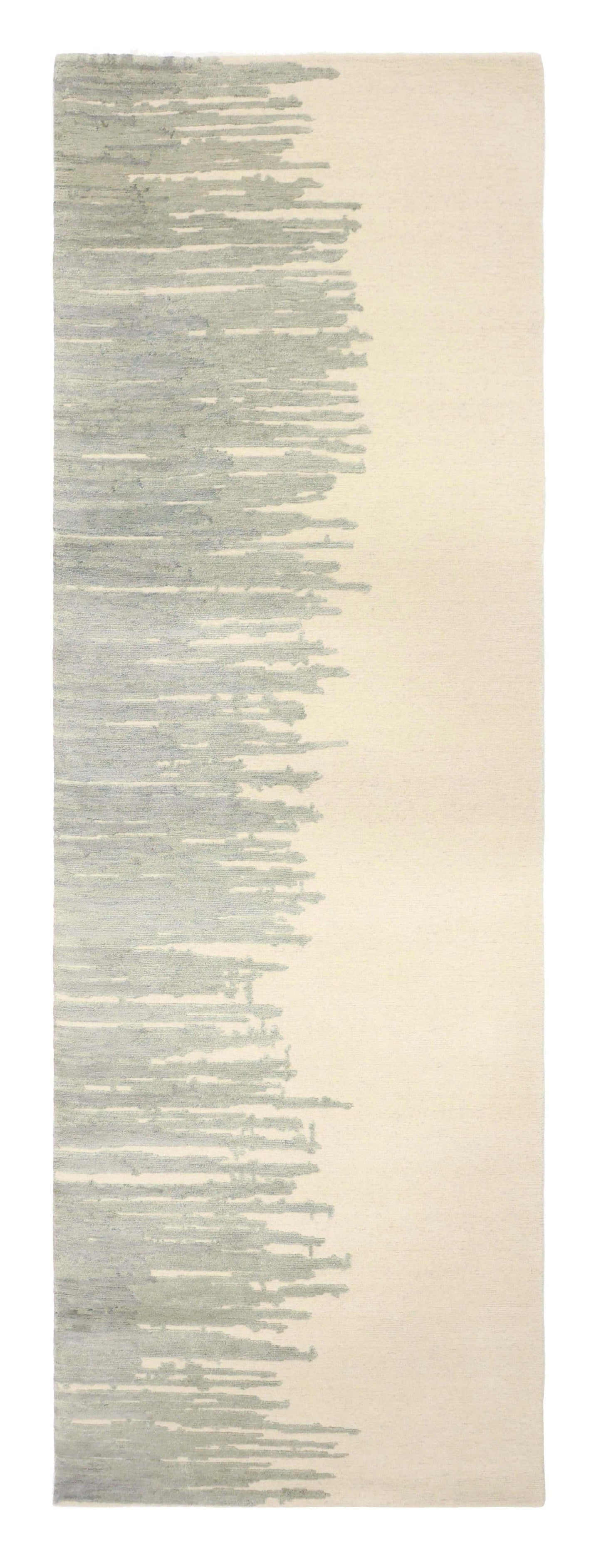 Foundations Collection Soundwaves Handwoven Contemporary Rug