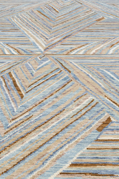 Spikes Handwoven Contemporary Rug, J88110