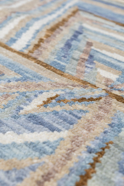 Spikes Handwoven Contemporary Rug, J88110