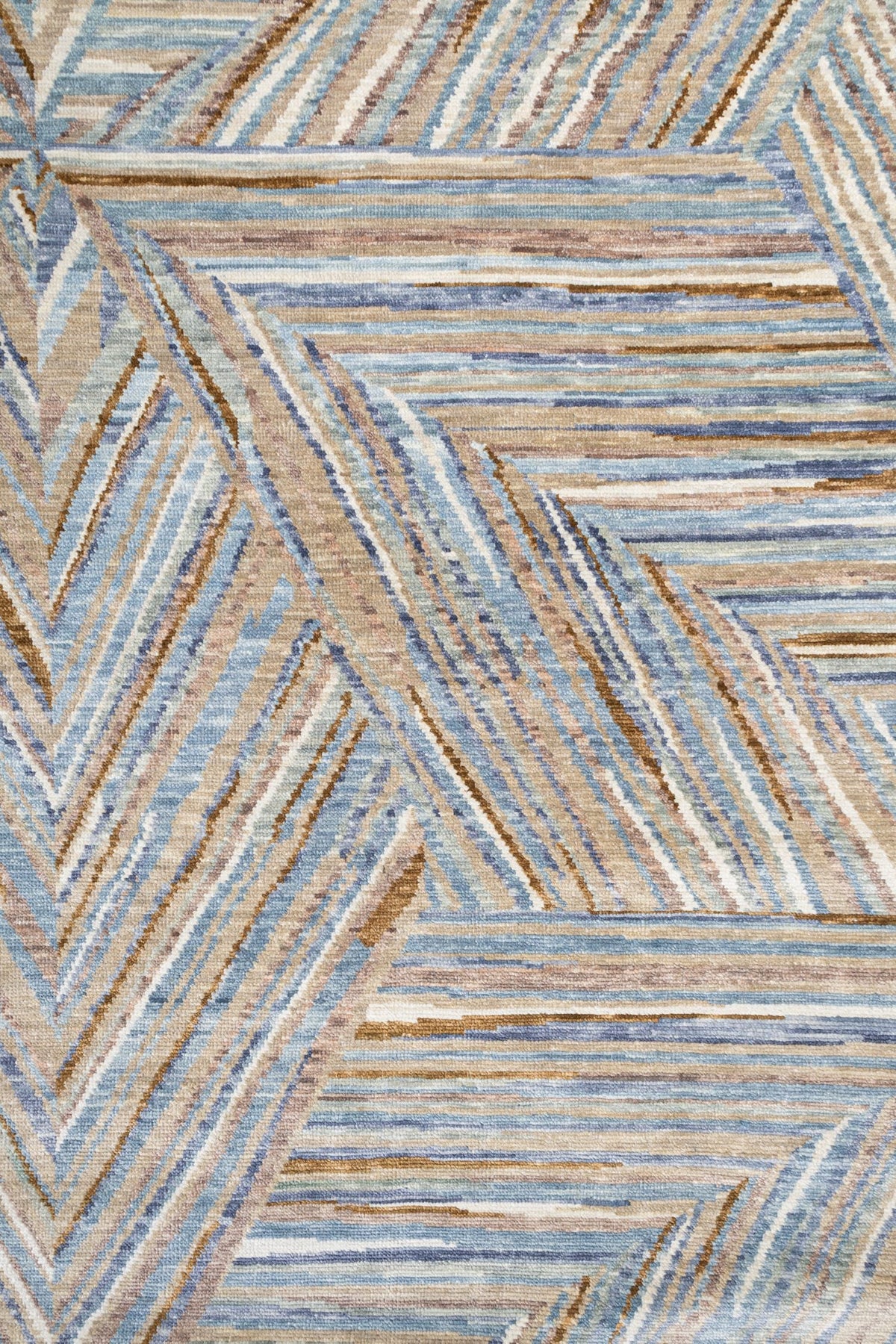 Spikes Handwoven Contemporary Rug, J88110