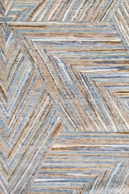 Spikes Handwoven Contemporary Rug, J88110