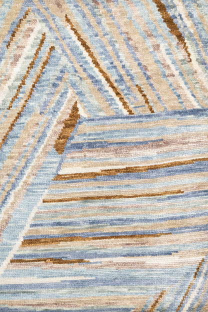 Spikes Handwoven Contemporary Rug, J88110