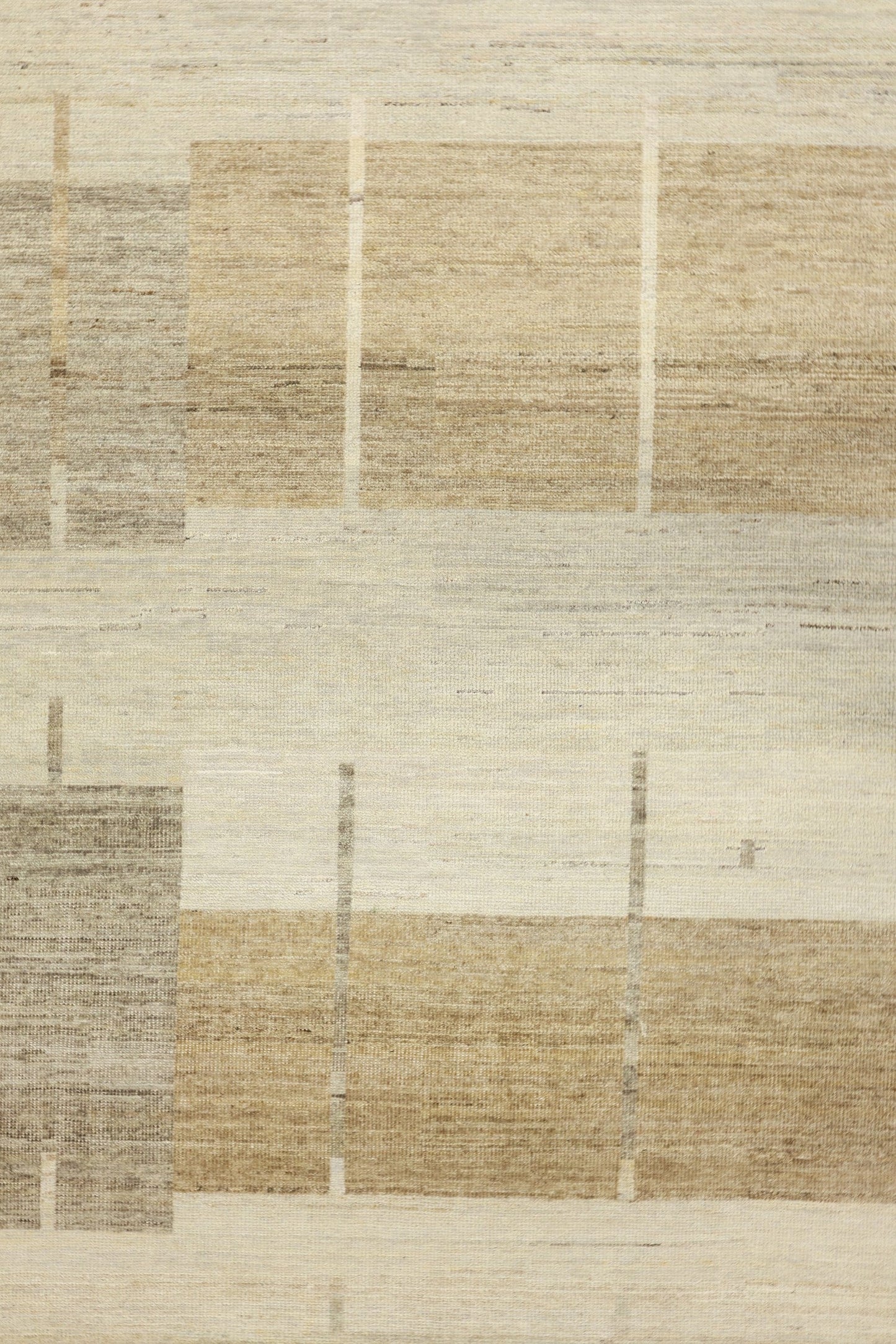 Squares Handwoven Contemporary Rug, J80645