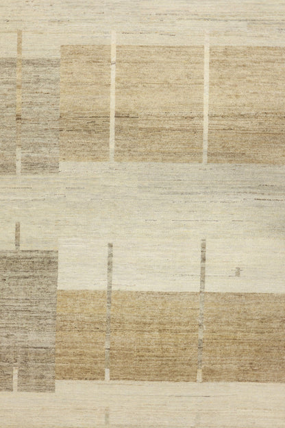 Squares Handwoven Contemporary Rug, J80645