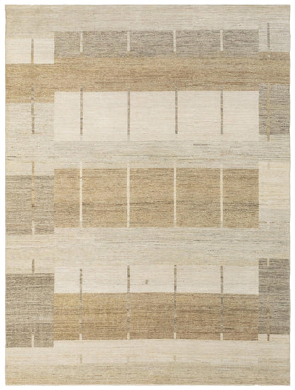 Squares Handwoven Contemporary Rug